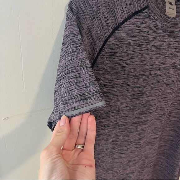 VRST Seamless Athletic Tee Marled Purple - Picture 3 of 6